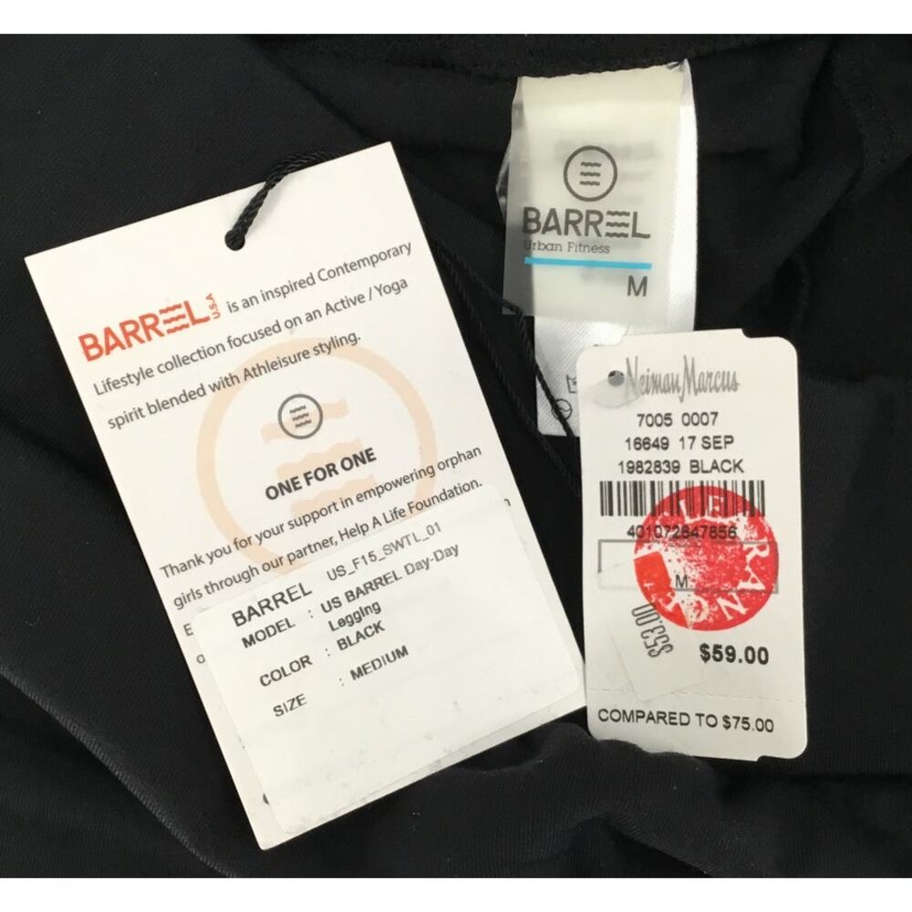 Barrel Day Day NWT Black Skort Leggings Athletic Medium - Picture 5 of 9